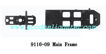 double-horse-9116 helicopter parts bottom board